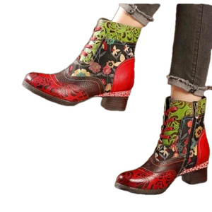 Multicolor Autumn Boots
